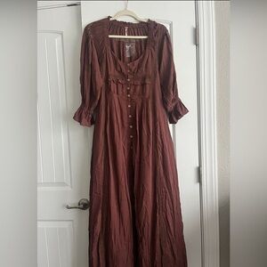 free people catch the breeze maxi dress Free People Catch The Breeze Maxi Dress for a STEAL : r/ThredUp